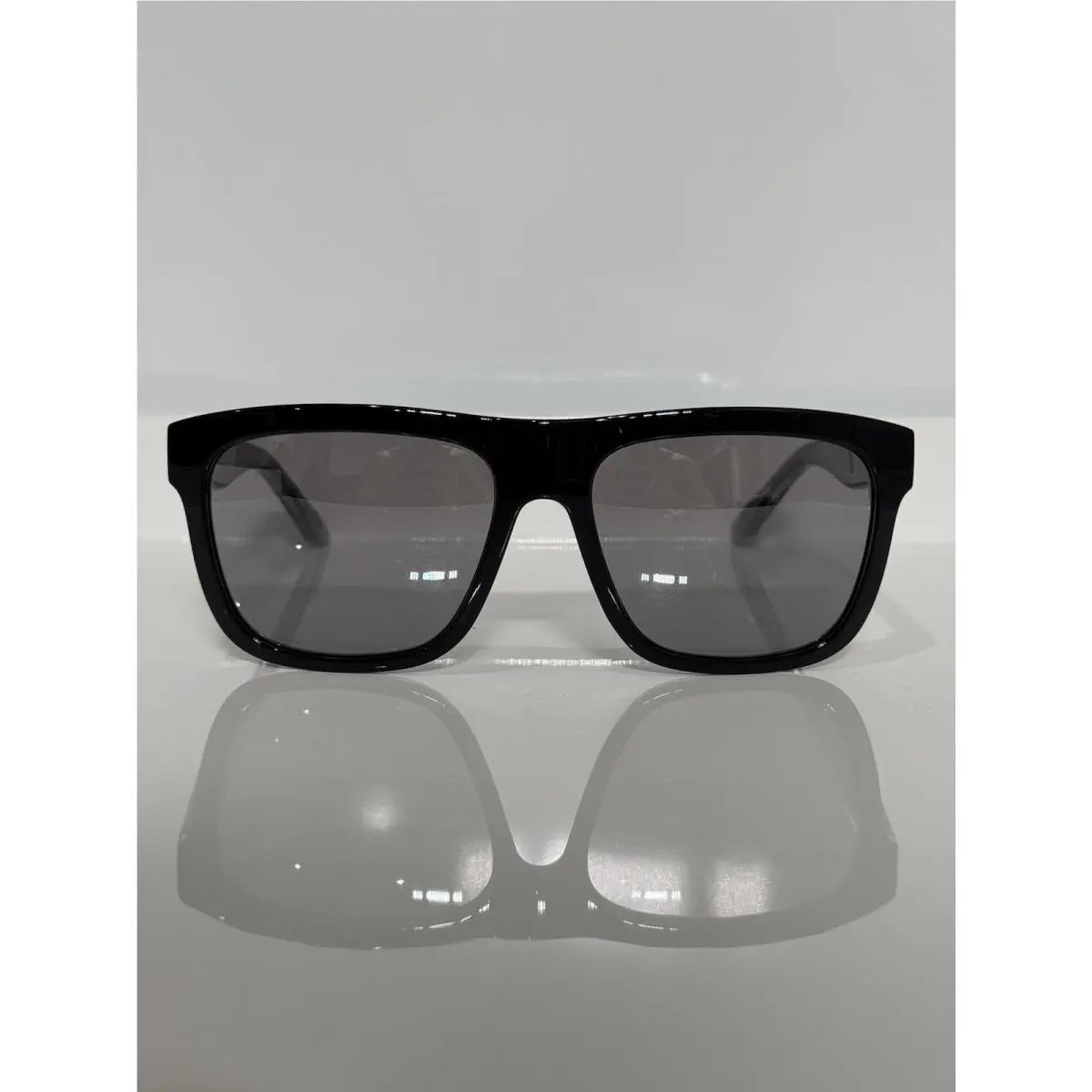 Salvatore Ferragamo SF769S 013 Black Gray Sil. Mirror Sunglasses 57mm