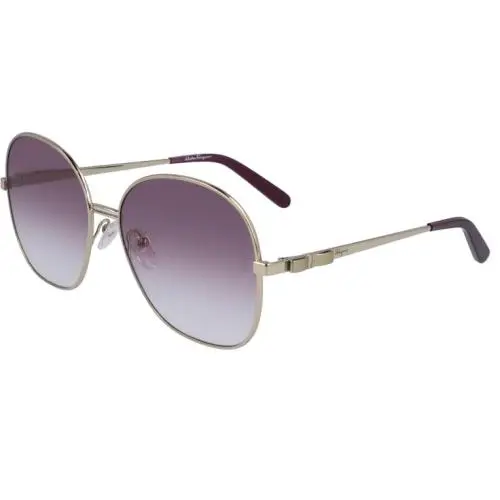 Salvatore Ferragamo Women`s Sunglasses Light Gold Salvatore Ferragamo SF242S 736