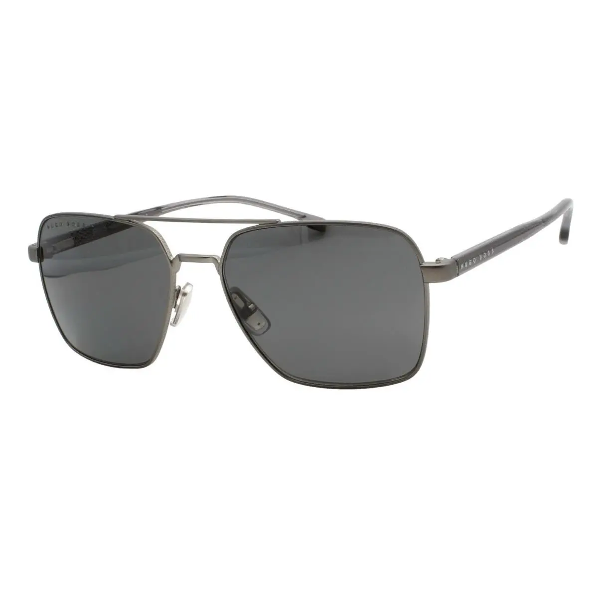 Hugo Boss 1045/S/IT R81 Matte Gunmetal Men`s Polarized Sunglasses 58-17-145