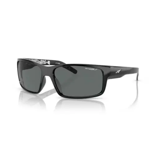 AN4202 226781 Fastball Black Polarized Grey 62 mm Men`s Sunglasses by Arnette