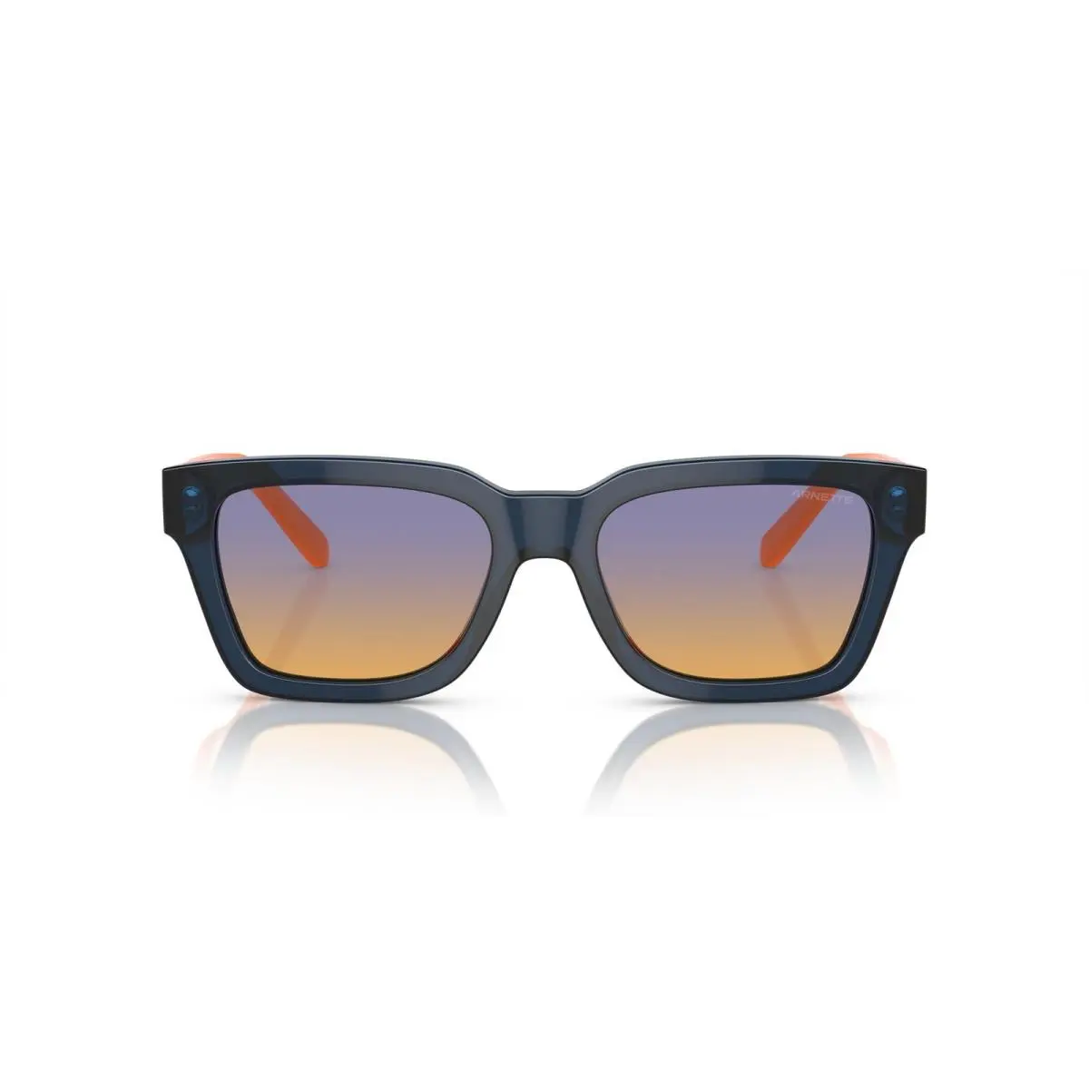 Arnette AN4334 Cold Heart 2.0 Sunglasses Transparent Blue/clear Fifty Orange/dark