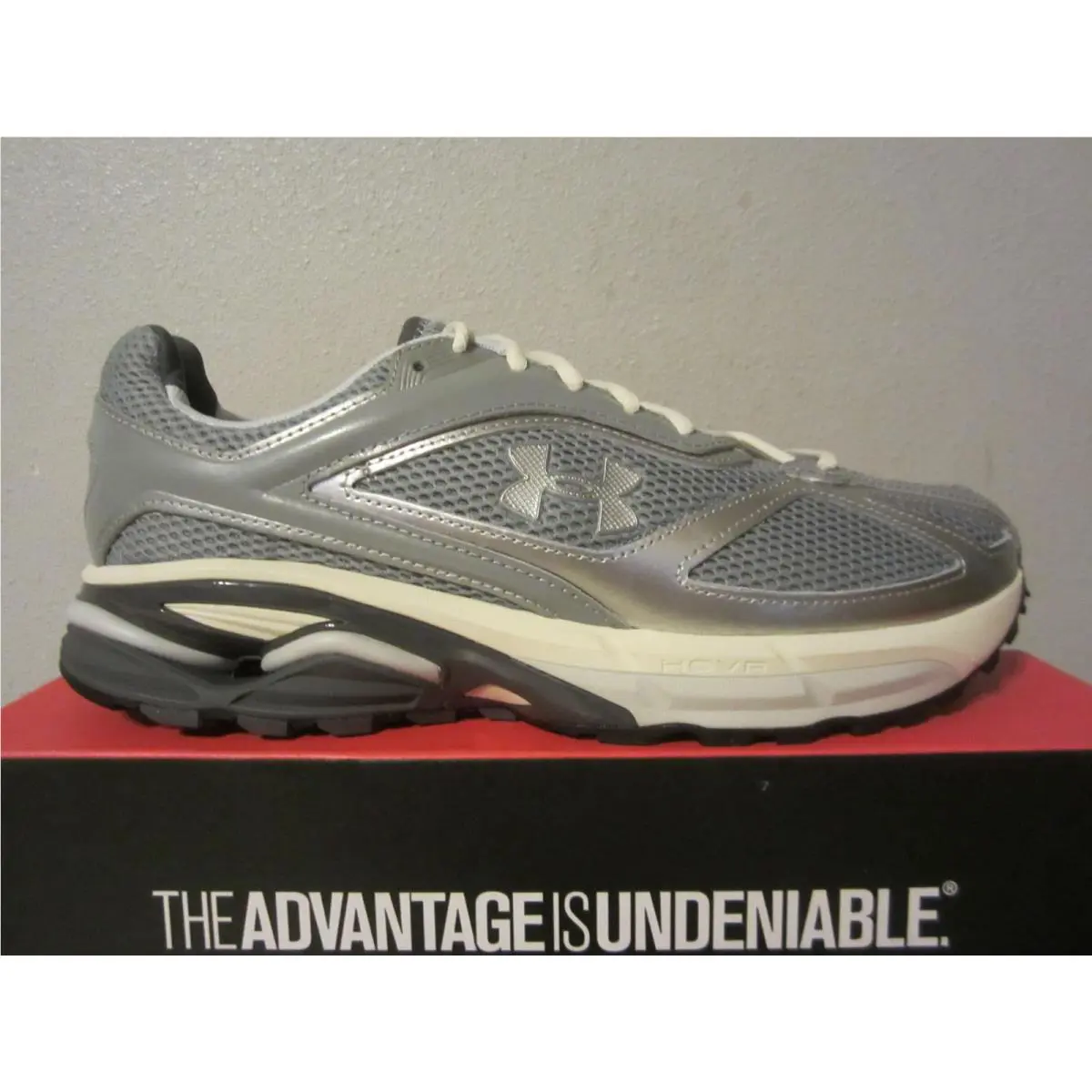 Under Armour shoes - Under Armour Apparition - Apparition - 3027595-100 - Grey/Silver (UPC: 196885802881) 8