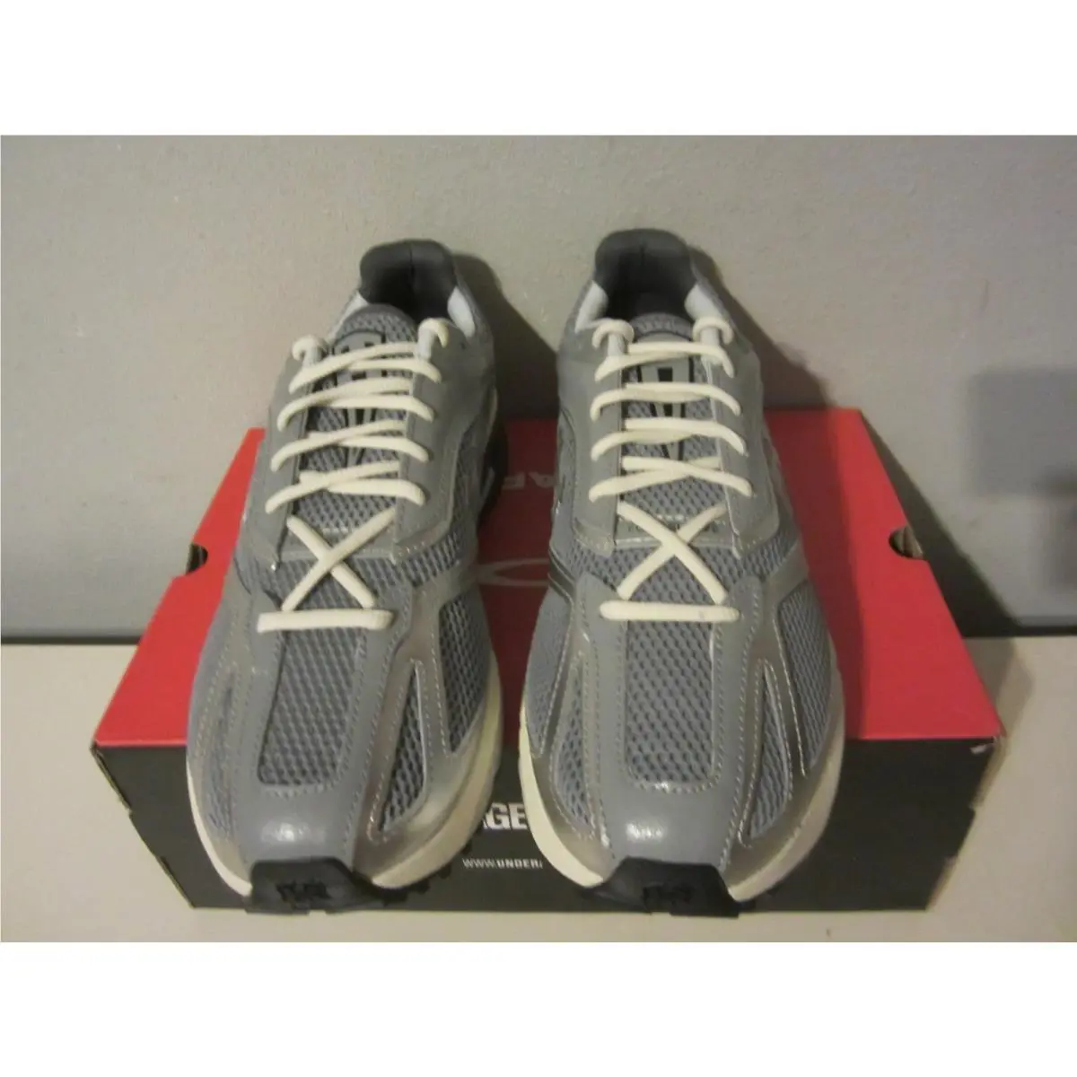 Under Armour shoes - Under Armour Apparition - Apparition - 3027595-100 - Grey/Silver (UPC: 196885802881) 1