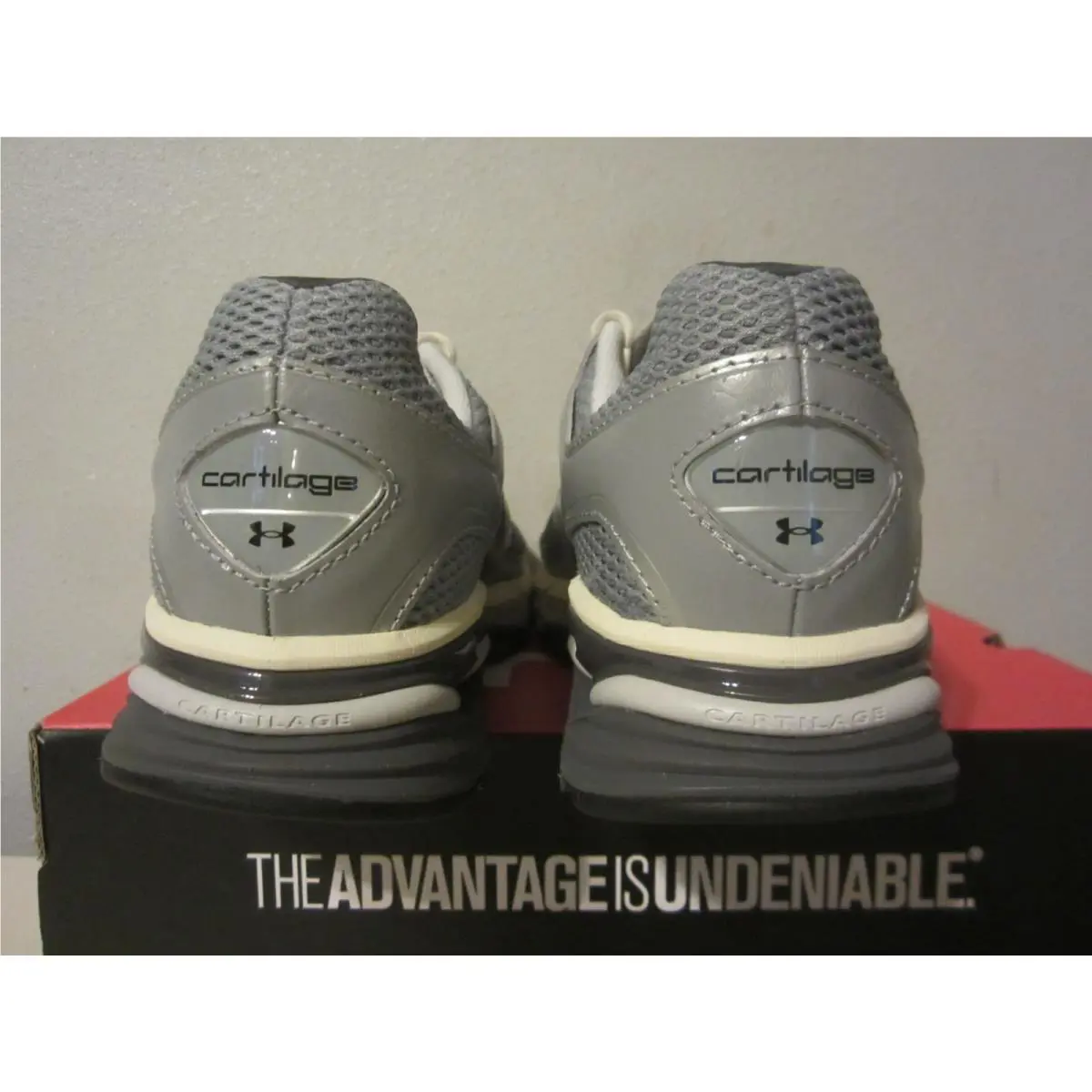 Under Armour shoes - Under Armour Apparition - Apparition - 3027595-100 - Grey/Silver (UPC: 196885802881) 2