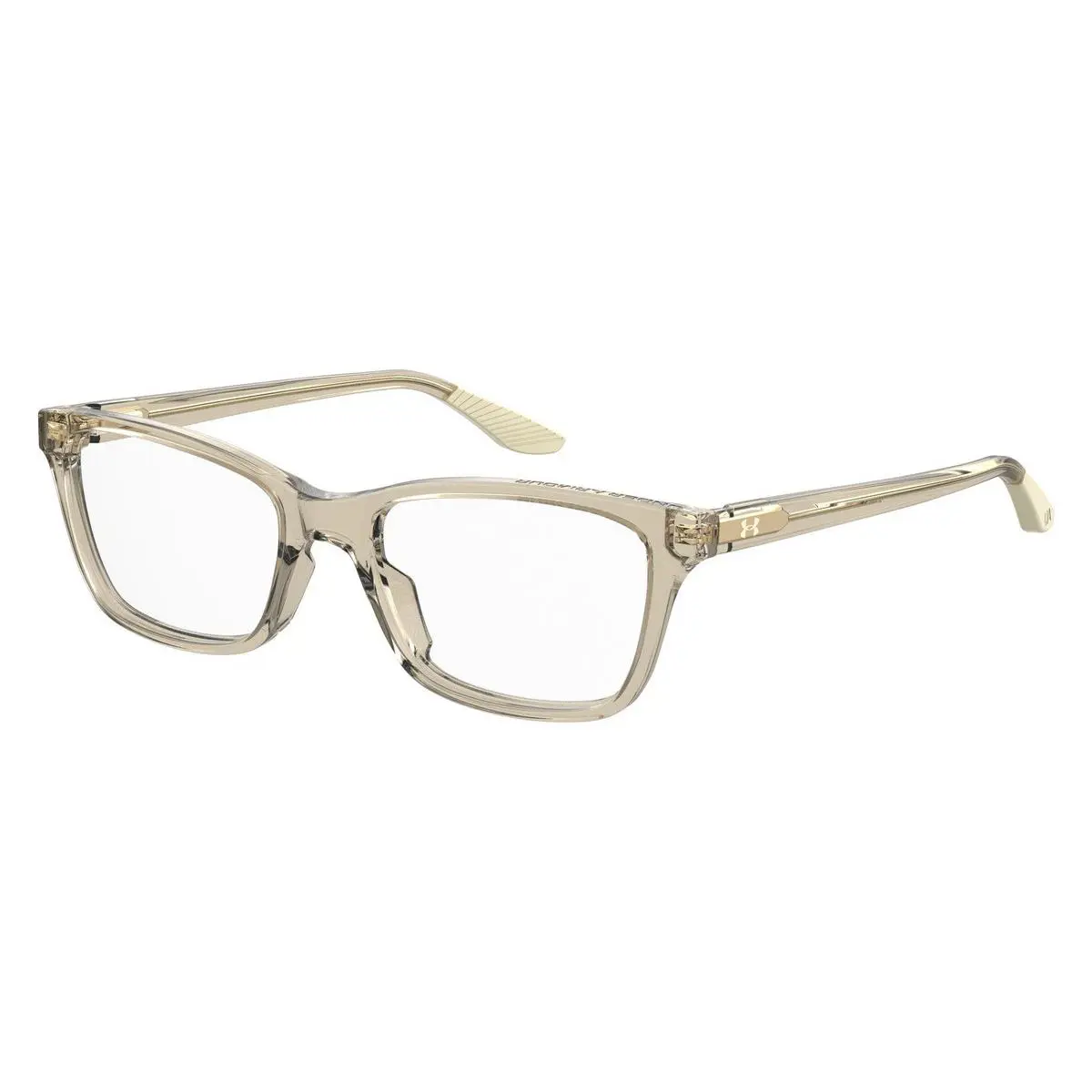 Under Armour Ua 5012 Eyeglasses Women Beige Rectangle 51mm