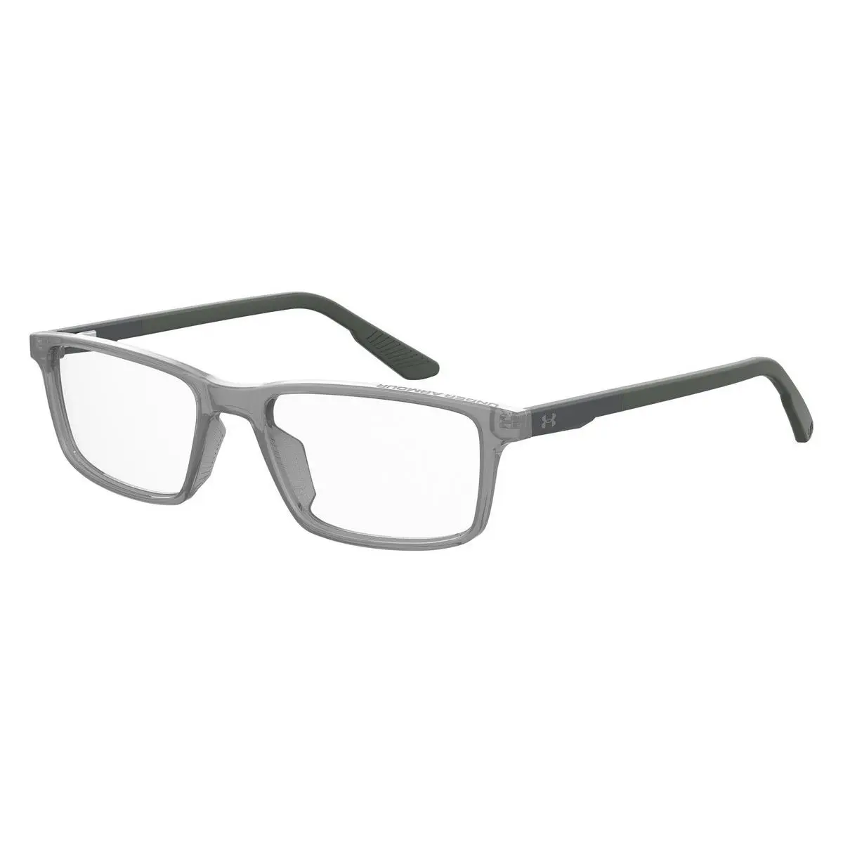 Ua 5009 Eyeglasses Men Grey Rectangle 52mm by Under Armour
