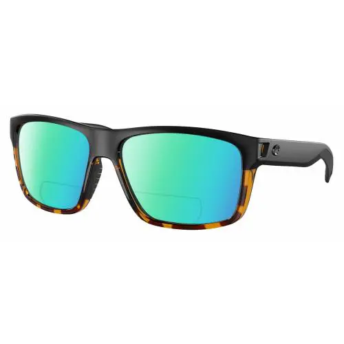 Slack Tide Unisex Polarized Bifocal Sunglasses Black Tortoise 60mm by Costa Del Mar