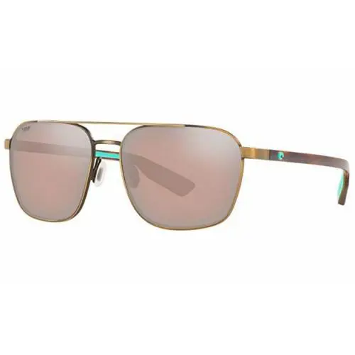 Wader Sunglasses - Polarized AntiqueGold/CopperSilverMirror by Costa Del Mar