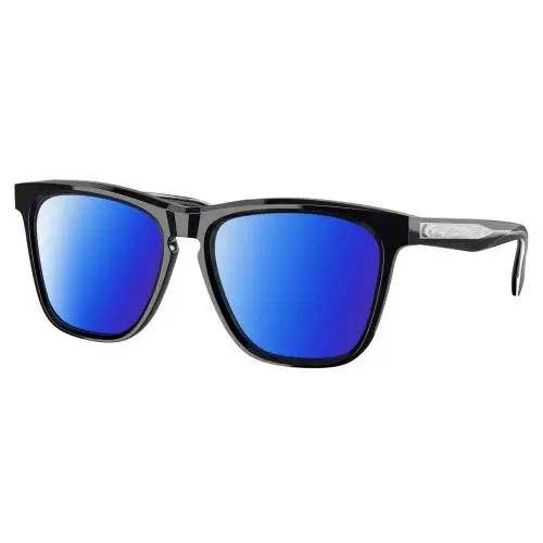 Costa Del Mar Ulu Unisex Cat Eye Polarized Sunglass Black Silver 56 mm 4 Options - Frame: Multicolor, Lens: Blue Mirror Polar