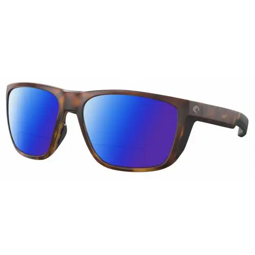 Costa Del Mar Ferg Unisex Polarized Bifocal Sunglass Tortoise Havana 59mm 41 Opt - Frame: Multicolor, Lens: Blue Mirror