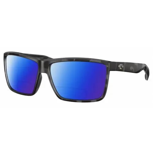 Costa Del Mar Rinconcito Unisex Polarized Bifocal Sunglass Gray Tiger Shark 60mm Blue Mirror