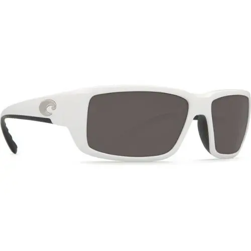 Fantail Sunglasses - Polarized White/Gray by Costa Del Mar