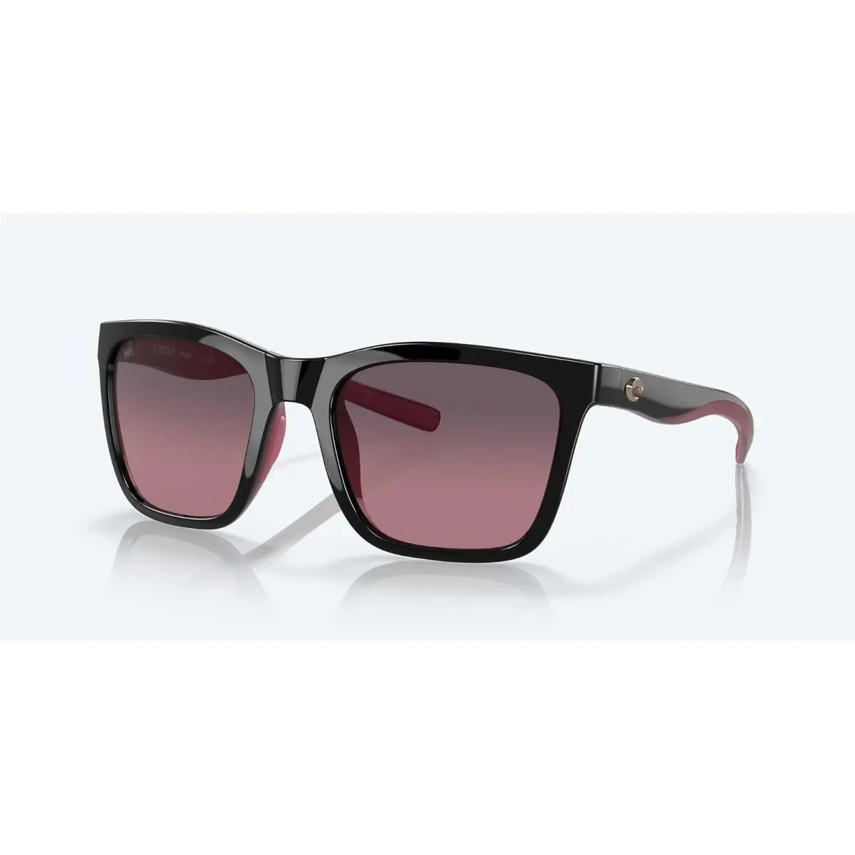 Panga Sunglasses - Polarized BlackCrystalFuscia/RoseGradient by Costa Del Mar