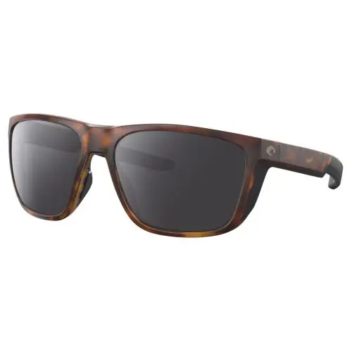 Costa Del Mar Ferg Unisex Polarized Sunglasses in Tortoise Havana 59mm 4 Options - Frame: Multicolor, Lens: Smoke Grey Polar