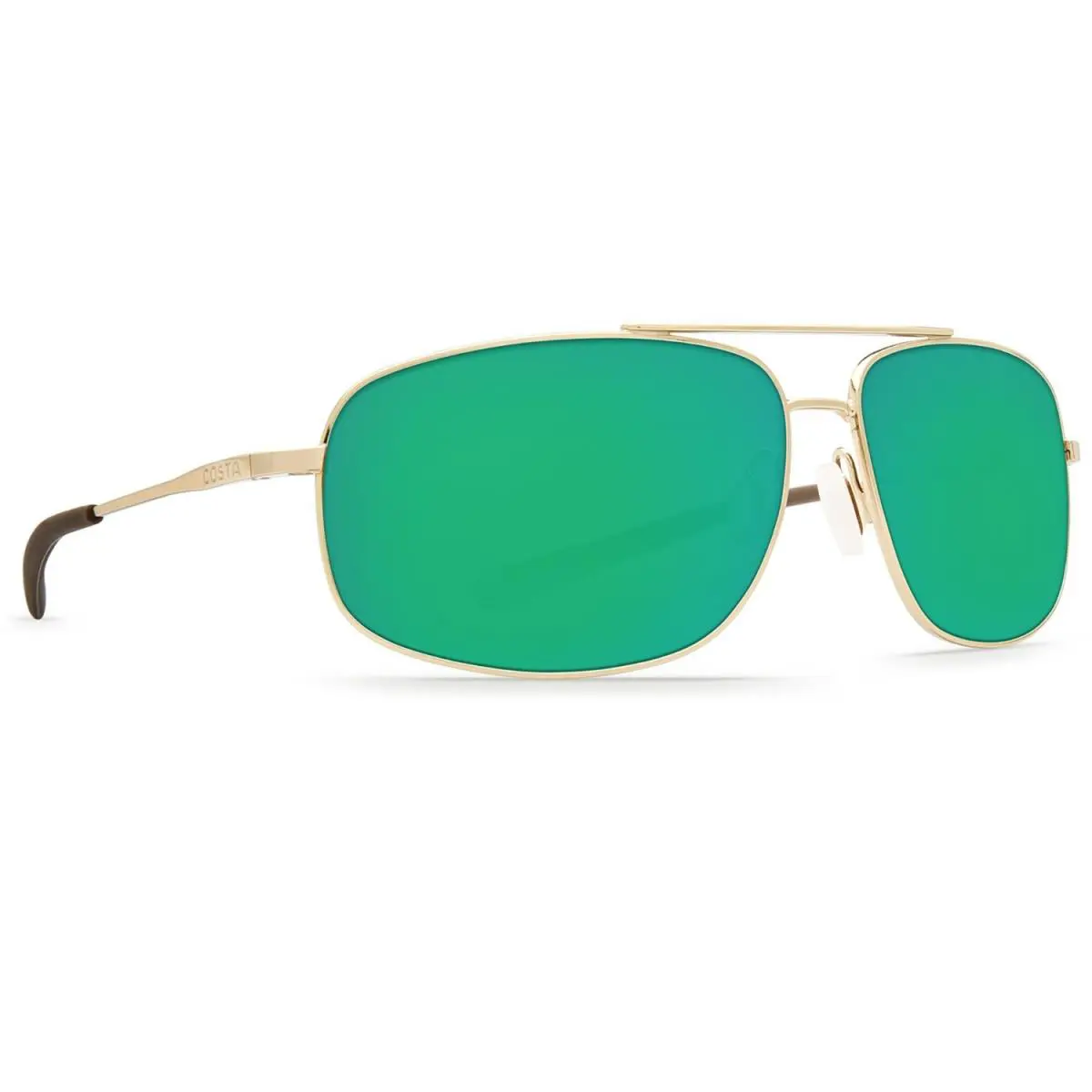 Shipmaster Sunglasses - Polarized ShinyGold/GreenMirror by Costa Del Mar