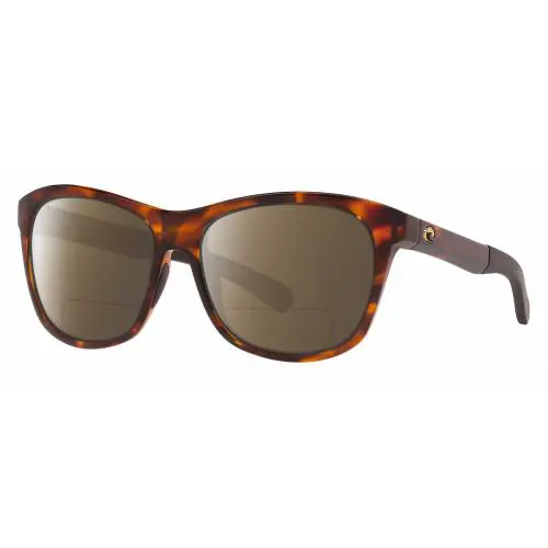Vela Unisex Cateye Polarized Bifocal Sunglass Tortoise Havana 56mm Brown by Costa Del Mar