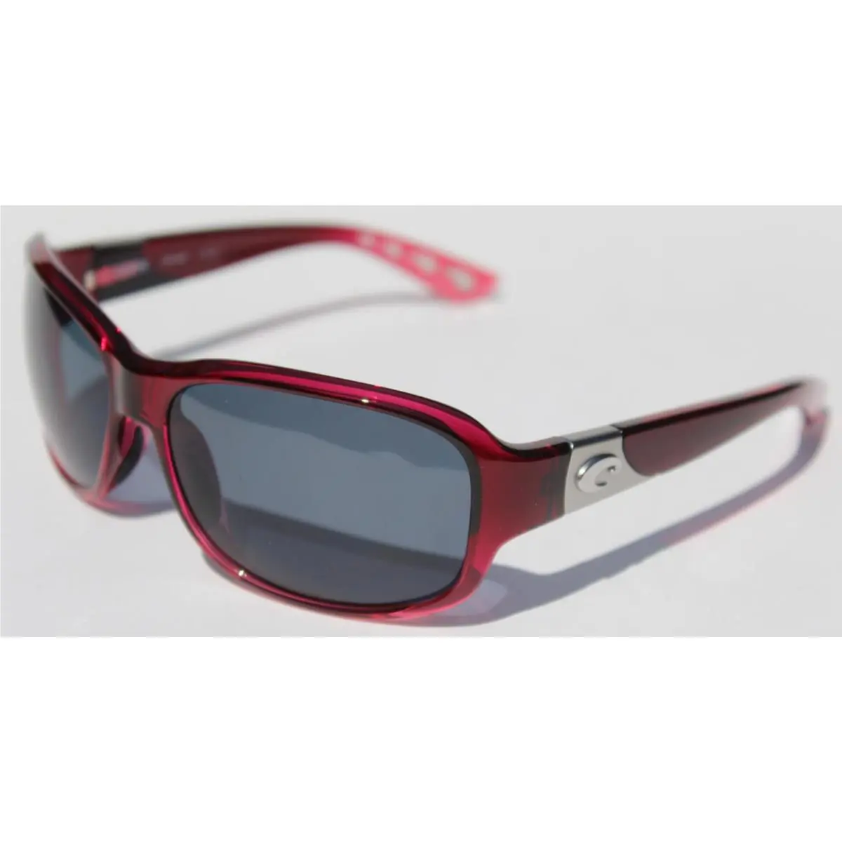 Costa Del Mar Inlet Polarized Womens Sunglasses Pomegranate Fade/gray 580P