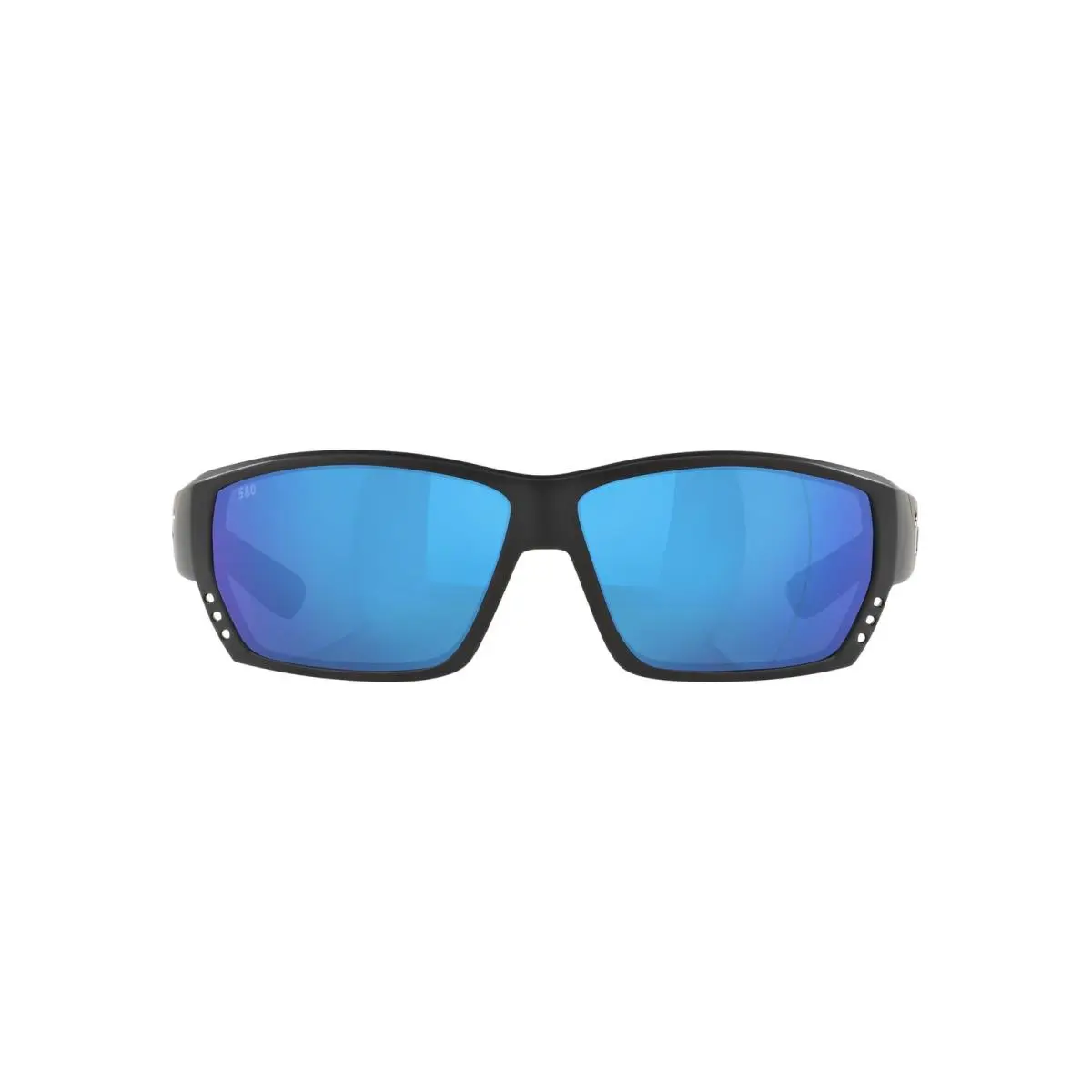 Costa Man Sunglasses Blackout Frame Blue Mirror Lenses 62MM 62 mm by Costa Del Mar