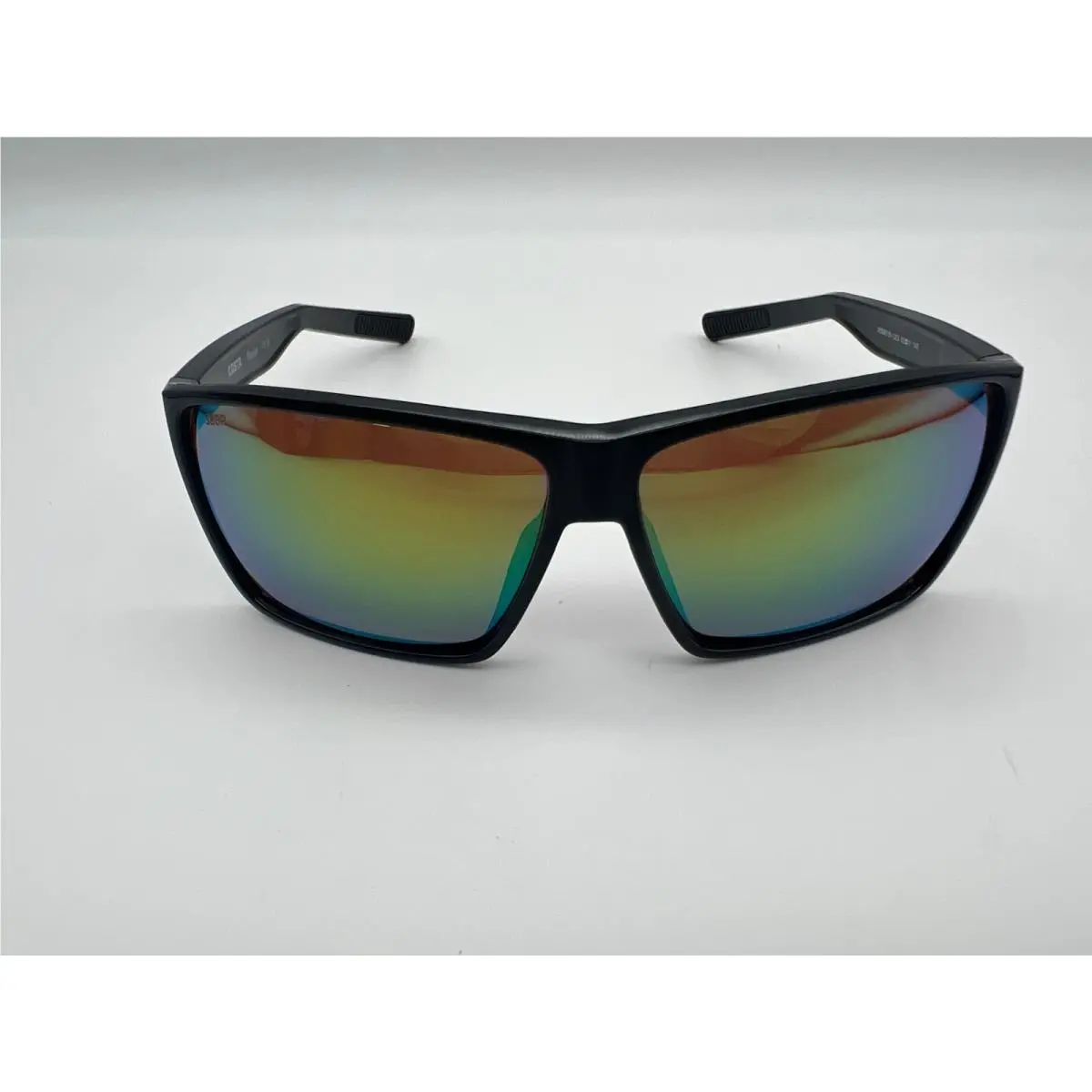 Costa Del Mar Rincon Polarized Sunglasses Shiny Black / Green Mirror 580P