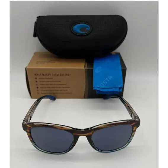 Costa Del Mar Aleta Polarized Sunglasses Black / Copper 580P