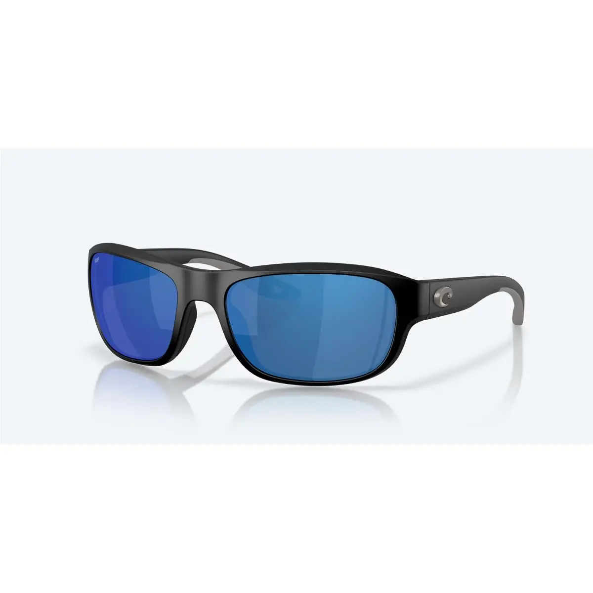 Costa Del Mar Sunglasses Clipperton Black / Blue Mirror Polarized Plastic 580P