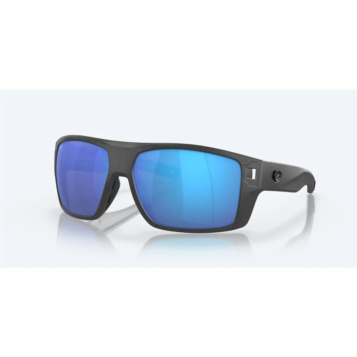 Costa Del Mar Dgo 98 Obmglp Diego Sunglasses Matte Gr Blue Mirror 580G Polarized - Frame: Gray, Lens: Blue