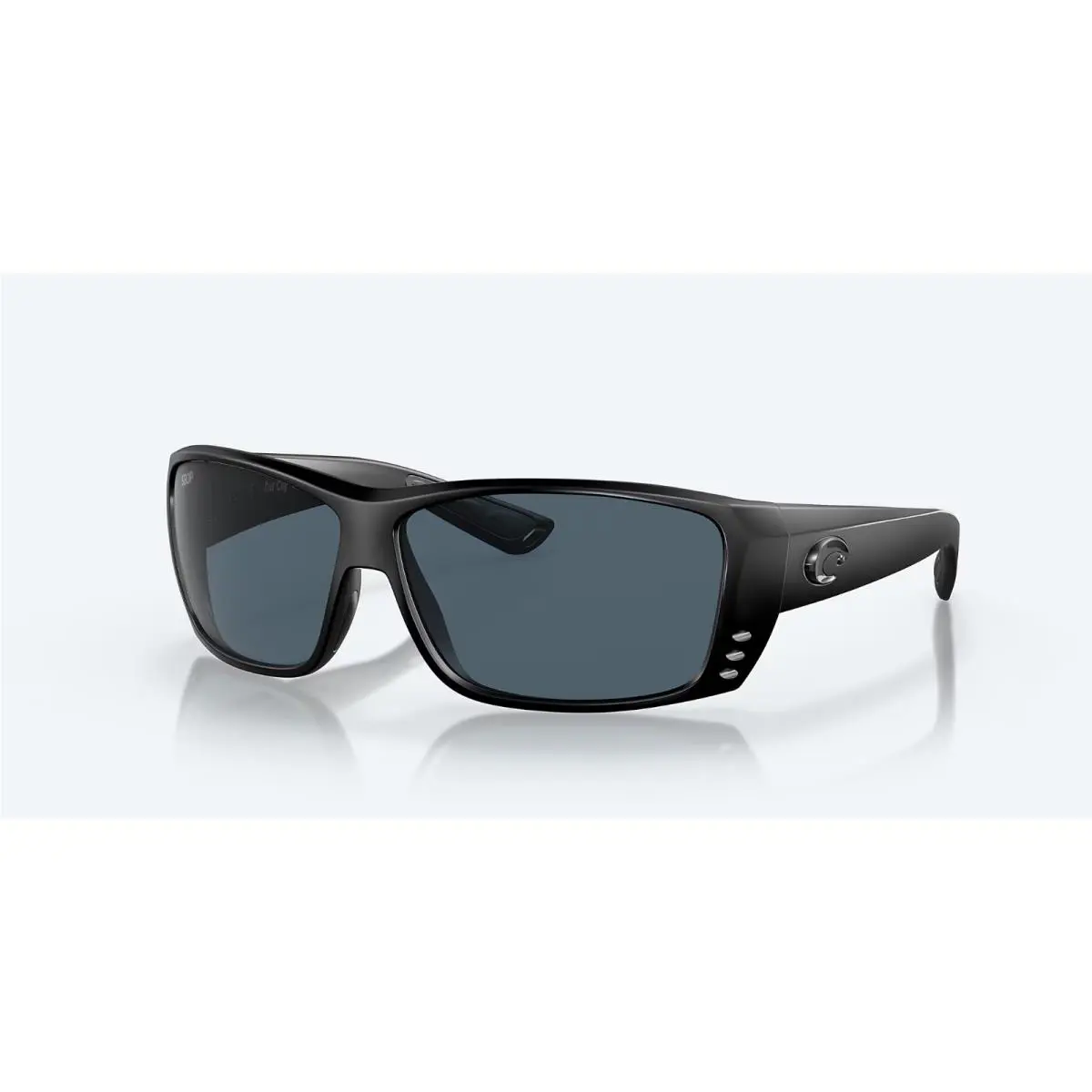 Costa Cat Cay Gray Mirror 580P Blackout Frames AT 01 Ogp BN w/ Tags - Frame: BLACKOUT, Lens: Gray (580P)