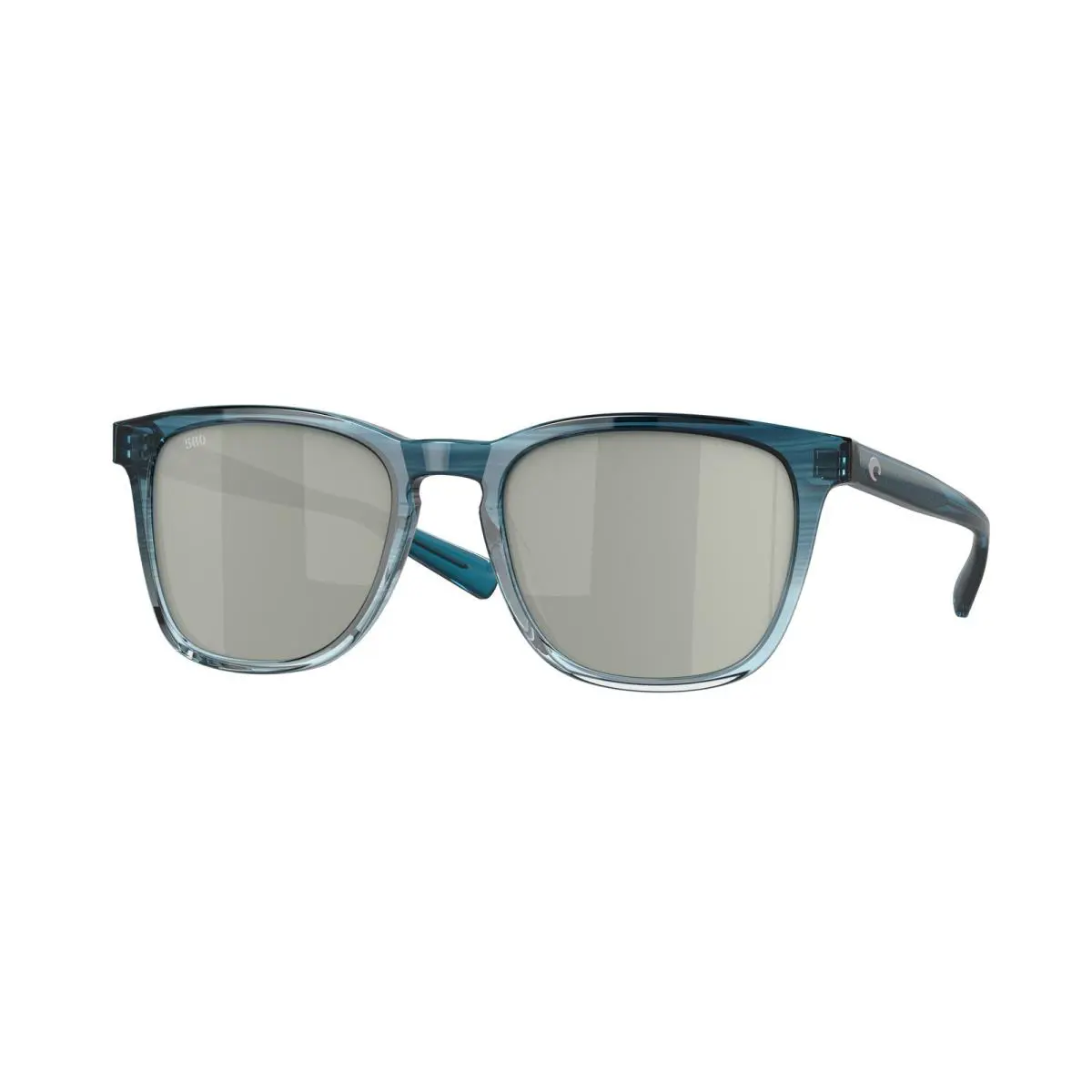 Costa Del Mar Sullivan Teal Fade/gray Silver Mirror 580G Polarized Sunglasses