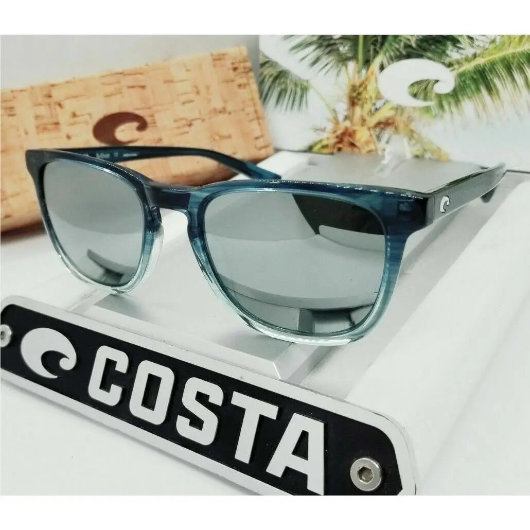 Costa Del Mar Sullivan Sunglasses Deep Teal Fade/gray Silver Mirror SUL281OSGGLP