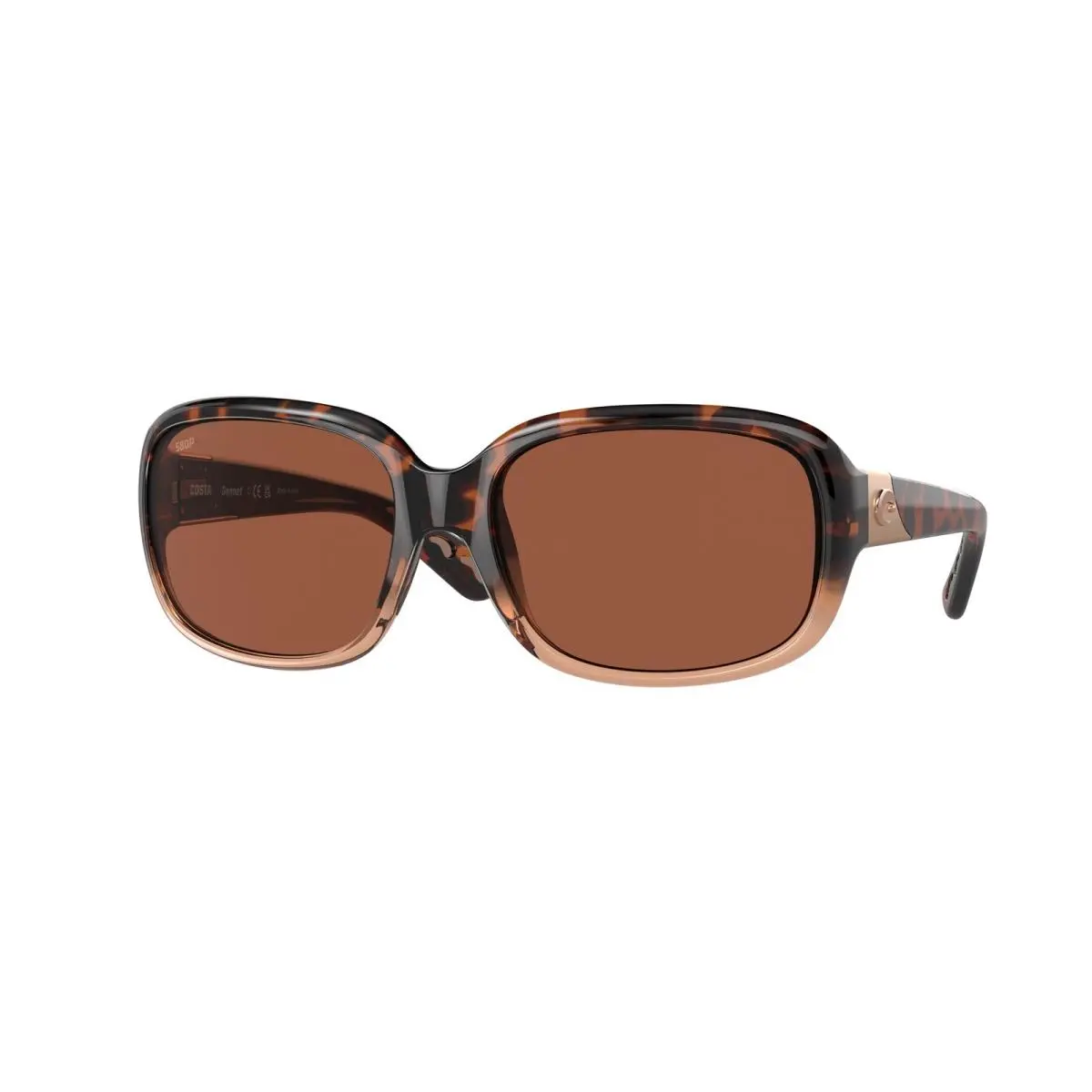 Costa Del Mar 06S 9041 Gannet 120 Shiny Tortoise Fade 904103 Sunglasses