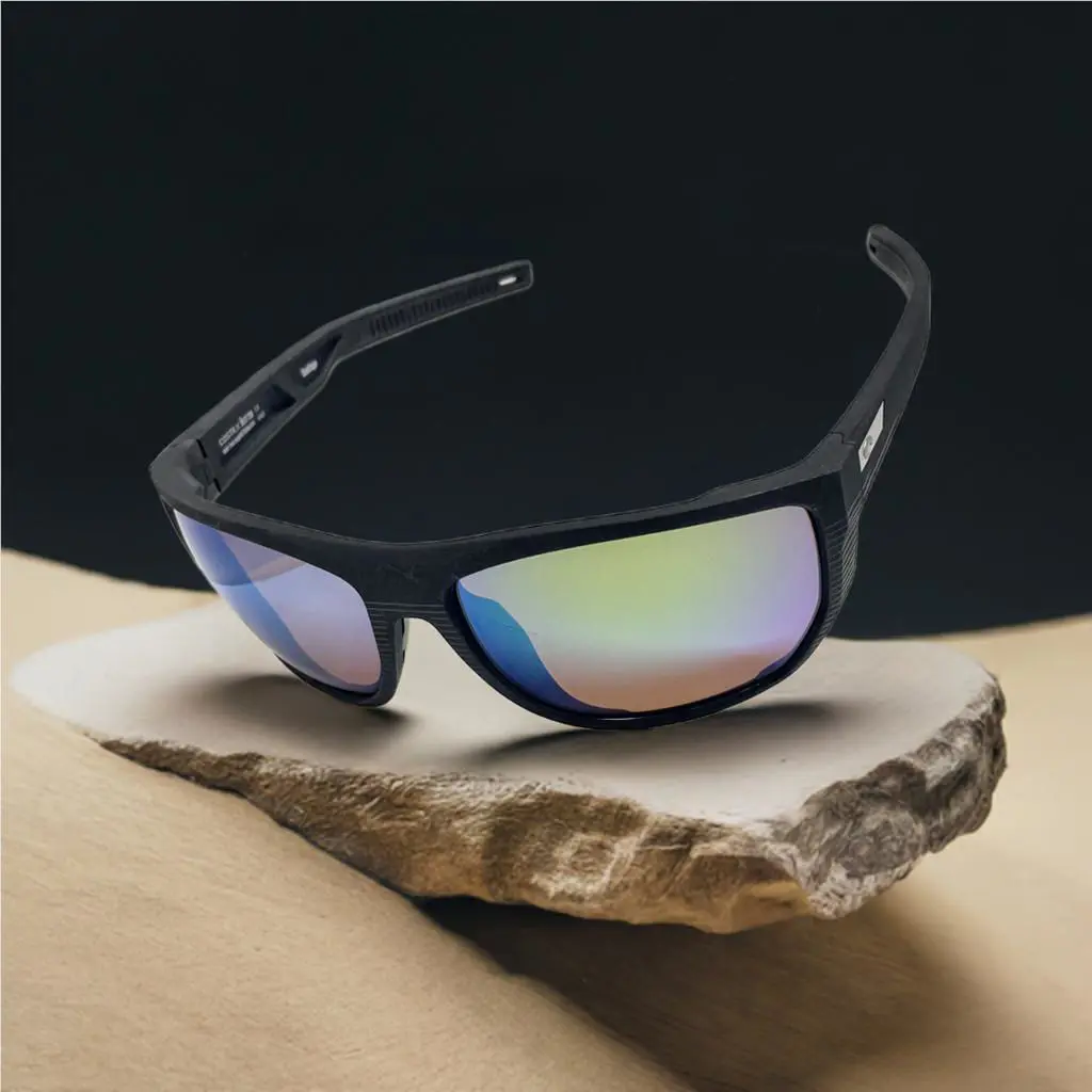 Costa Del Mar Santiago Man 04G Net Black Copper Green Mirror Polarized 580G Lens