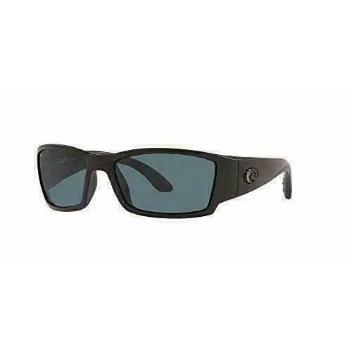 Costa Del Mar Corbina Sunglasses CB 01 Ogp Blackout 580P Grey Polarized - Frame: Black, Lens: Gray
