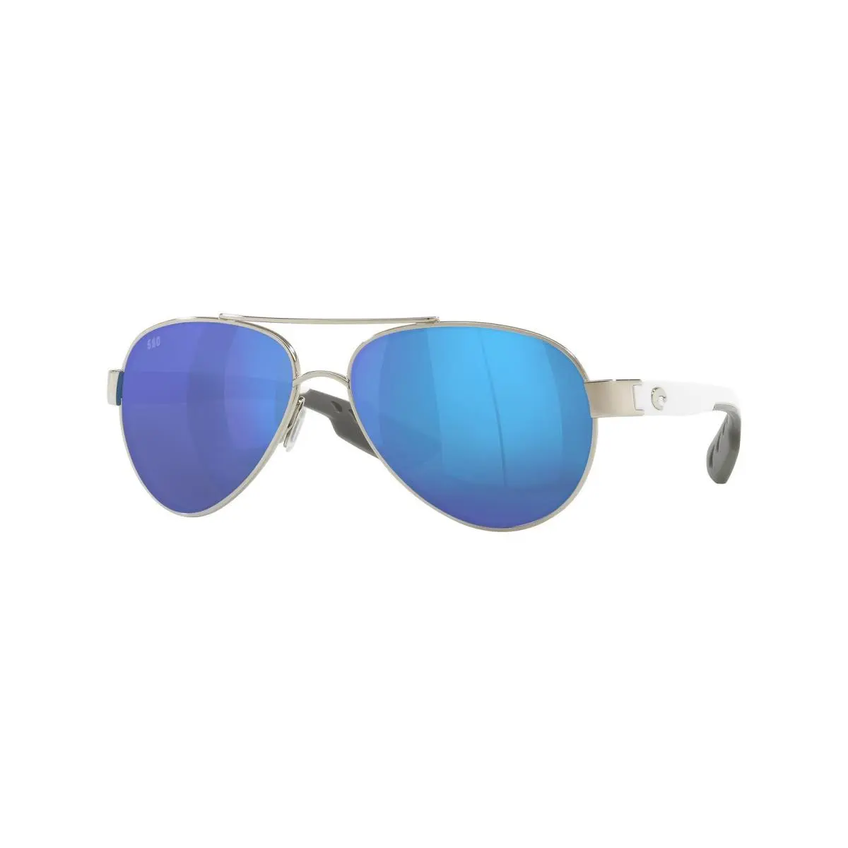 06 S 4006 Loreto 21 Palladium Blue Mirro 400614 Size 56 Sunglasses by Costa Del Mar