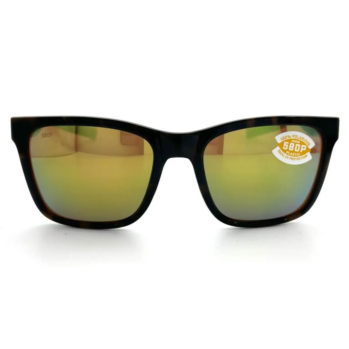 Costa Del Mar Panga Sunglass Shiny Tort/white/seafoam Crystal/green Mirror 580P