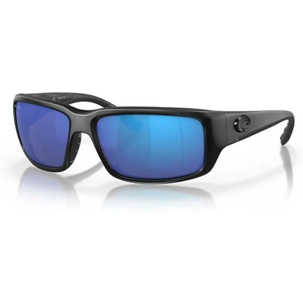 Costa Del Mar TF98 Men`s Fantail Polarized Rectangular Sunglasses Blue Mirror