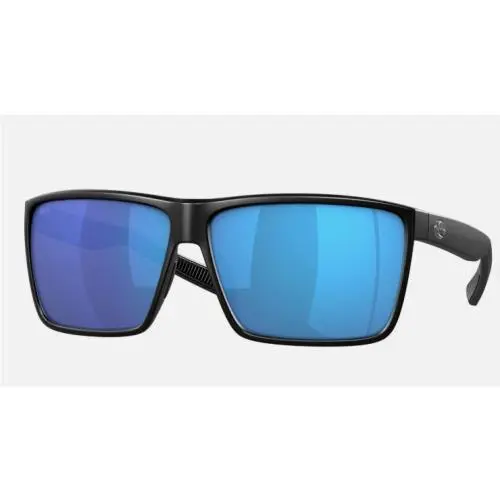 Costa Del Mar Rincon Polarized Sunglasses Matte Black / Blue Mirror Glass