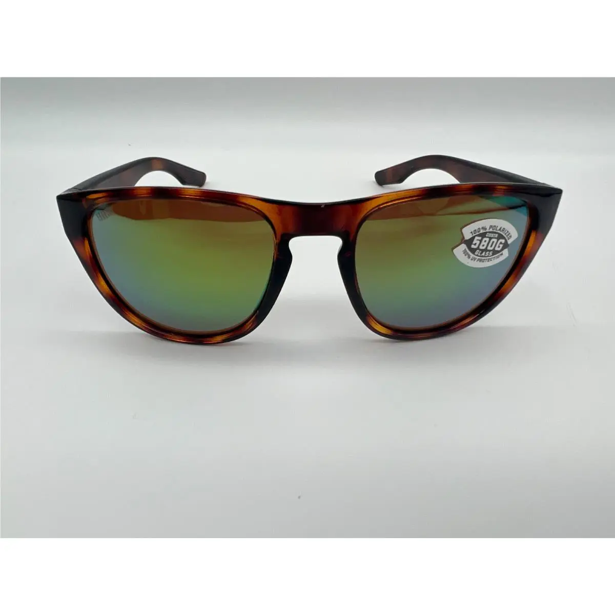 Costa Del Mar Irie Polarized Sunglasses Tortoise / Green Mirror Glass 580G