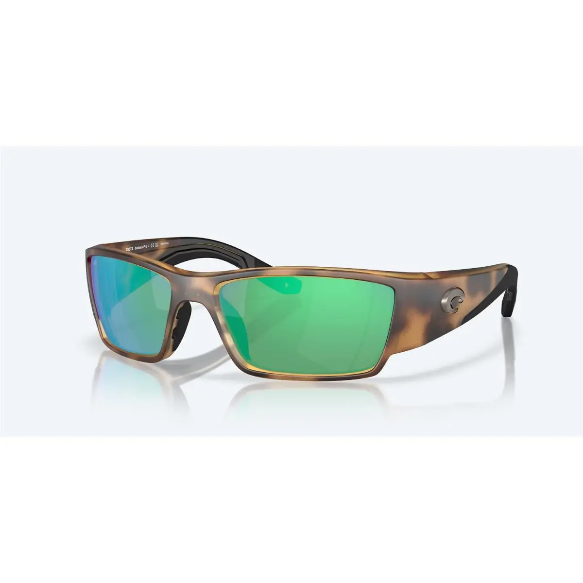 Costa Del Mar Pro Corbina Matte Tortoise / Green Mirror Polarized Glass 580G