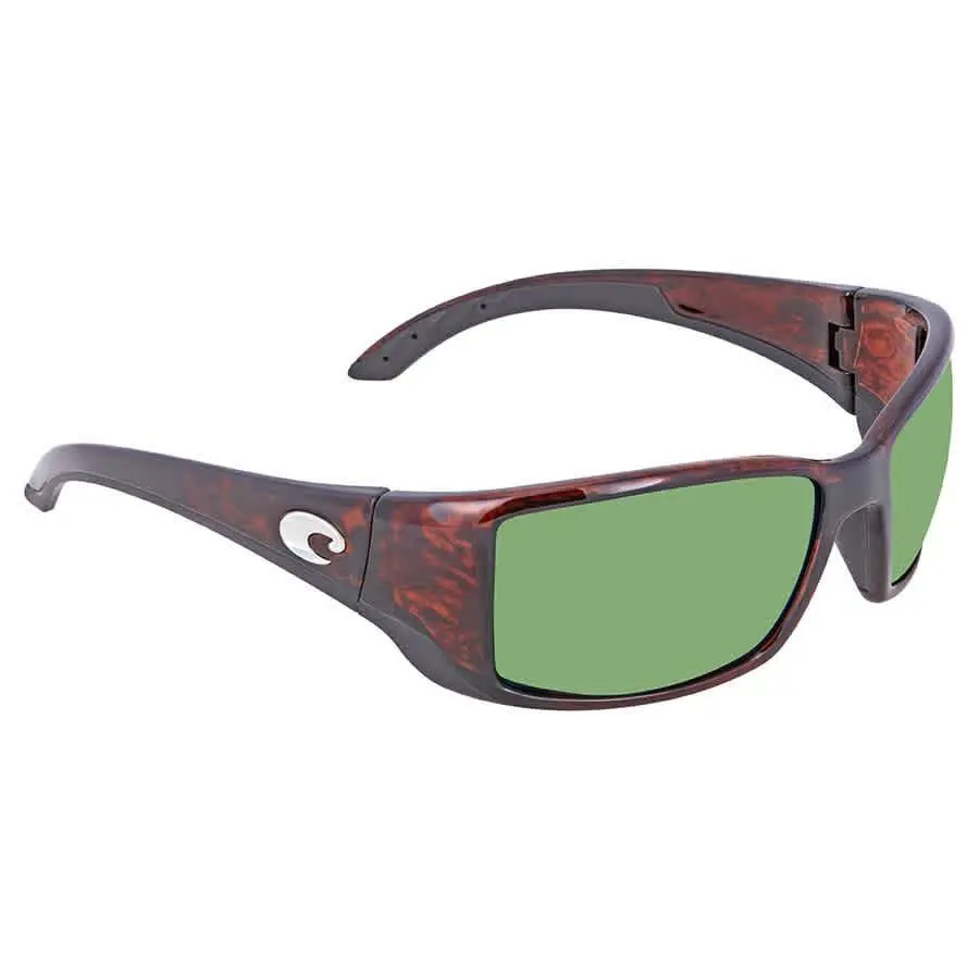 Costa Del Mar Blackfin Green Mirror Polarized Polycarbonate Men`s Sunglasses BL - Brown, Frame: Multicolor, Lens: Green