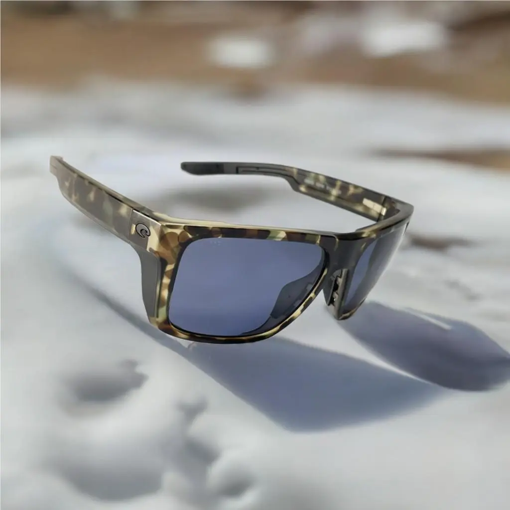 Costa Del Mar Lido Sunglasses Wetlands Frame Gray 580P Plastic Lens