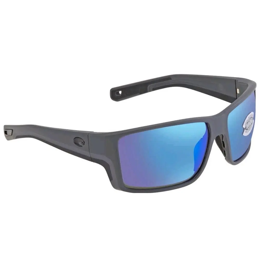 Costa Del Mar Reefton Pro Polarized Sunglasses Gray/blue Mirror Glass 580G