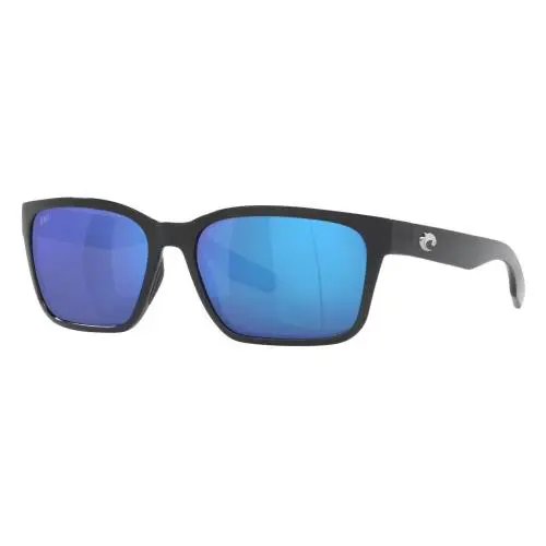 Costa Del Mar Palmas Polarized Sunglasses Black Blue Mirror 580G