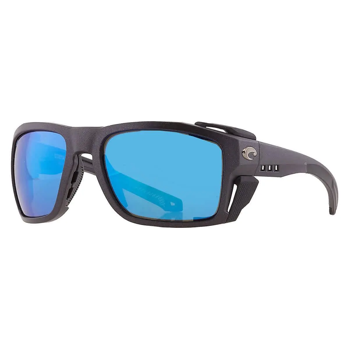 King Tide 8 Blue Mirror Polarized Glass Men`s Sunglasses 6S9111 by Costa Del Mar