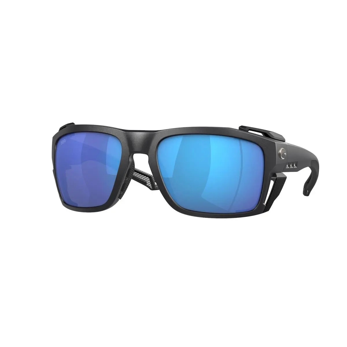 Costa 6S9111 911101 King Tide 8 Black Blue Mirror Polarized 60mm Mens Sunglasses by Costa Del Mar