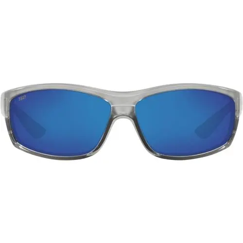 Costa Del Mar - Unisex 06S9020 Saltbreak Sunglasses Polarized - Silver, Frame: Silver, Lens: Blue