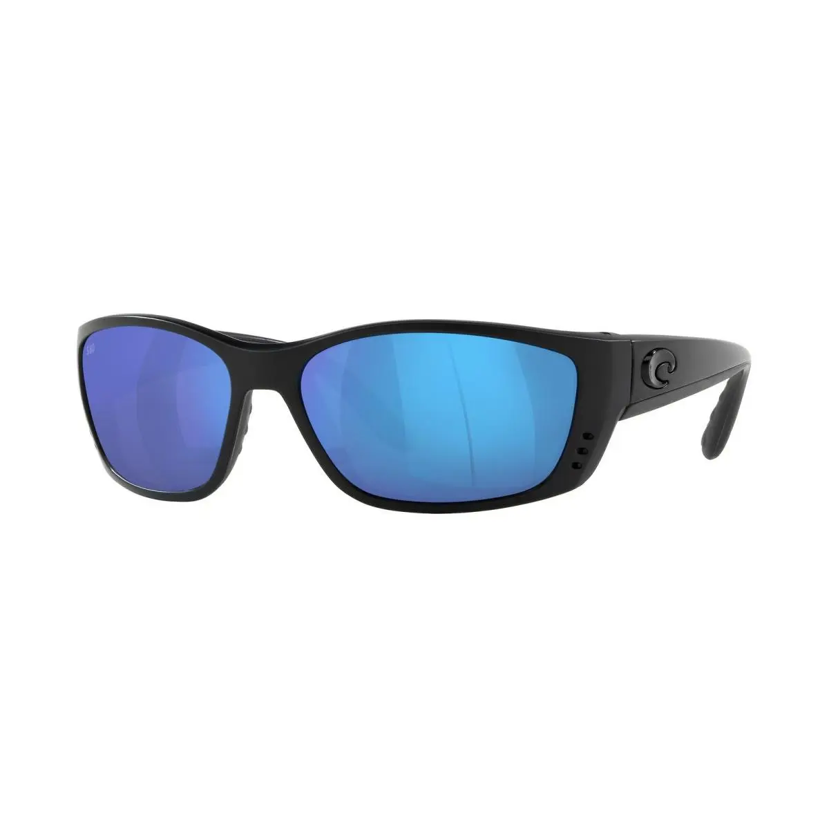 06 S 9054 Fisch 01 Blackout Blue Mirror 905410 Size 64 Sunglasses by Costa Del Mar