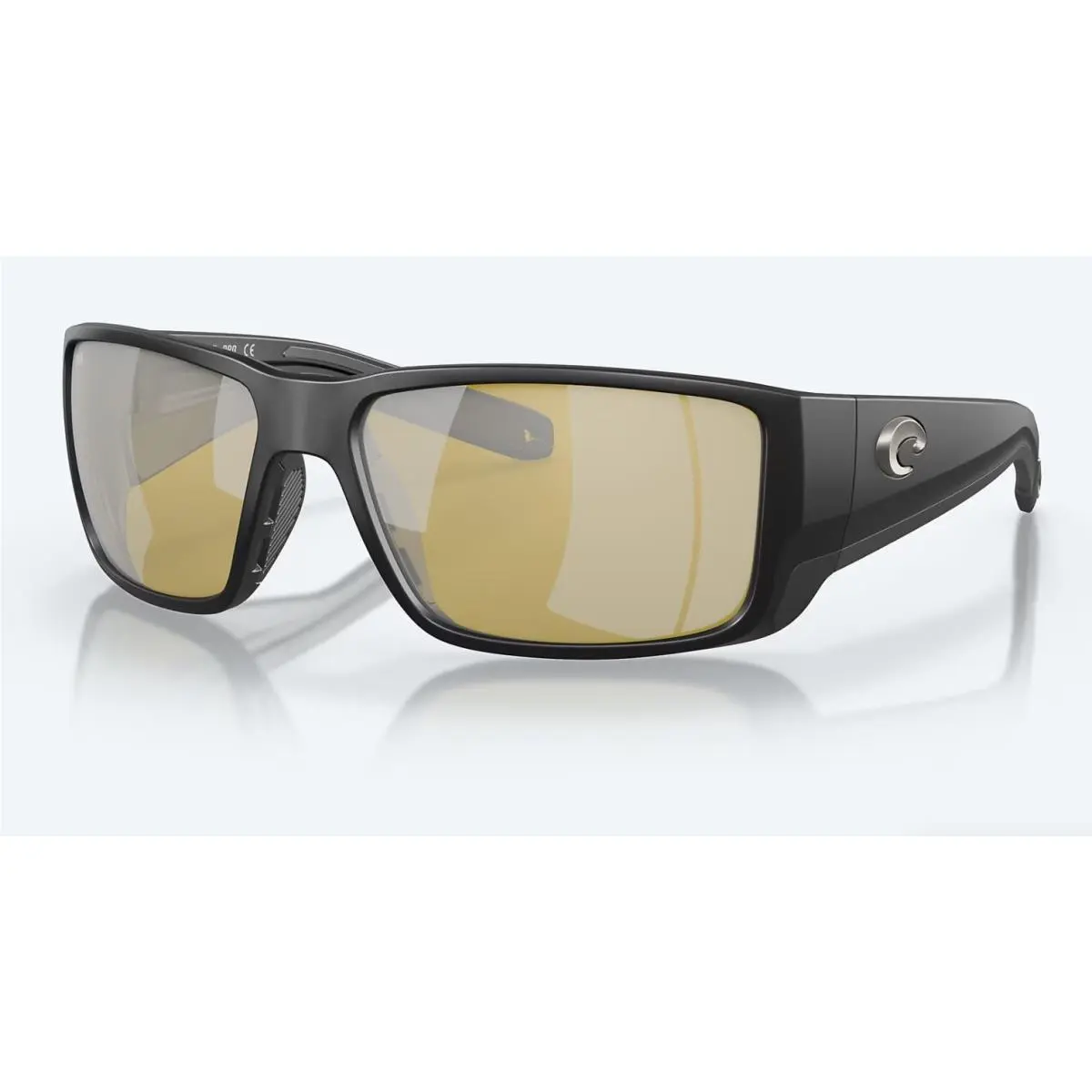 Costa Del Mar Blackfin Pro Matte Black / Sunrise Silver Mirror Glass 580G