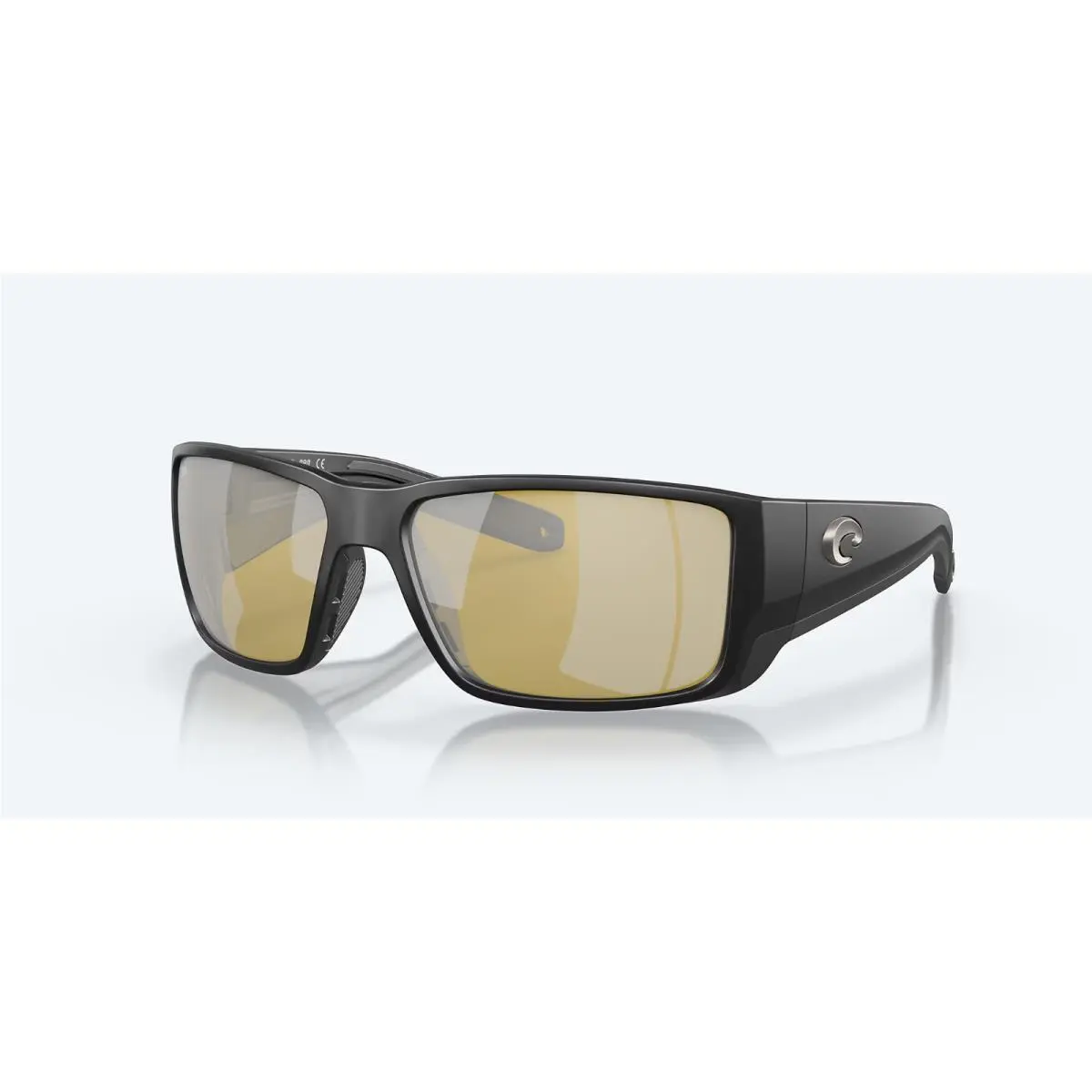 Blackfin Pro Polarized Sunglasses Black /sunrise Silver Glass 580G by Costa Del Mar