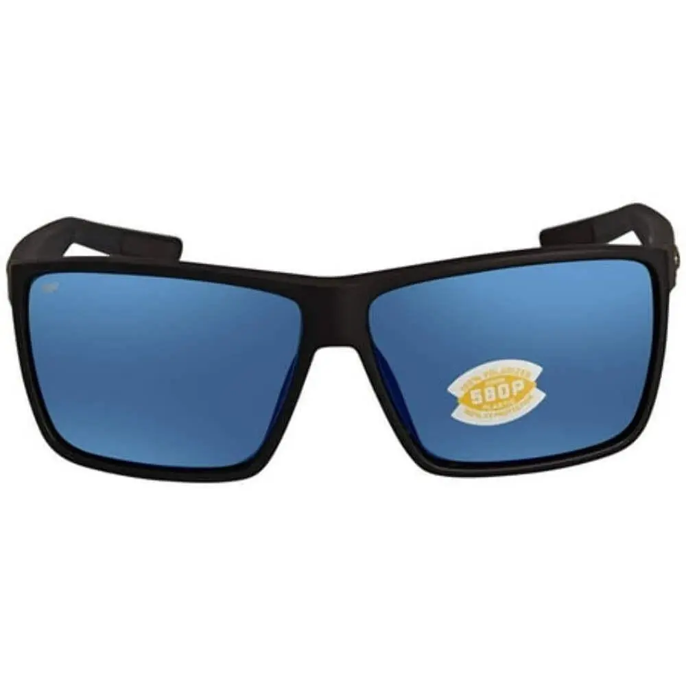 Costa Del Mar Rincon Polarized Sunglasses Matte Blackblue Mirror