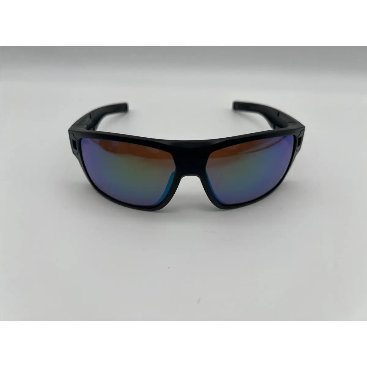 Costa Del Mar Diego Polarized Sunglasses Matte Black / Green Glass 580G - Frame: Black, Lens: Green